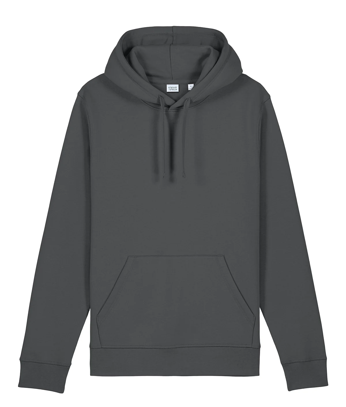 Blank black pullover hoodie